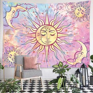 ★  Bohemian ★ Tapestry Sun ★  and ★  Moon with Stars ★
